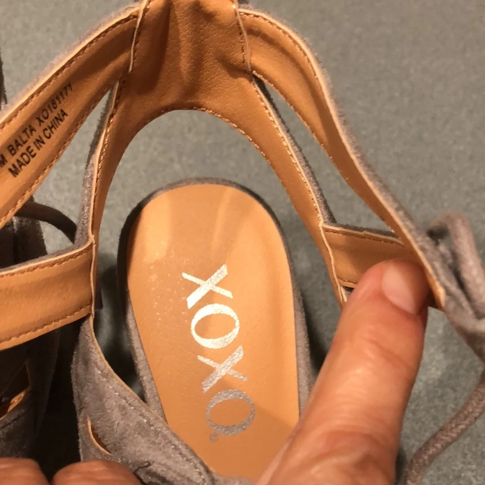 XOXO Footwear Balta Grey - Picture 7 of 16